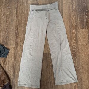 Brandy Melville John galt fold over sweatpants gray